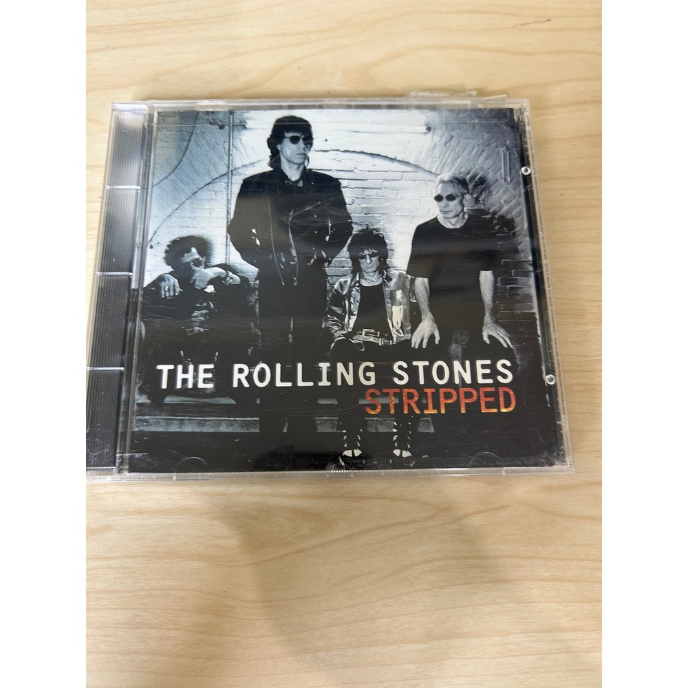 The Rolling Stones Stripped Live CD 1995 Virgin Records 7243-8-41040-2-3 Rock